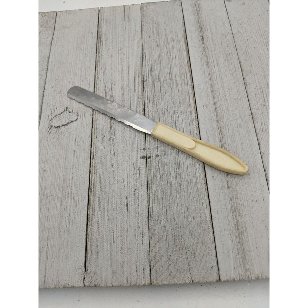 Quikut Utility All Purpose Cheese Meat Slicing Knife 4" Blade 7" Total